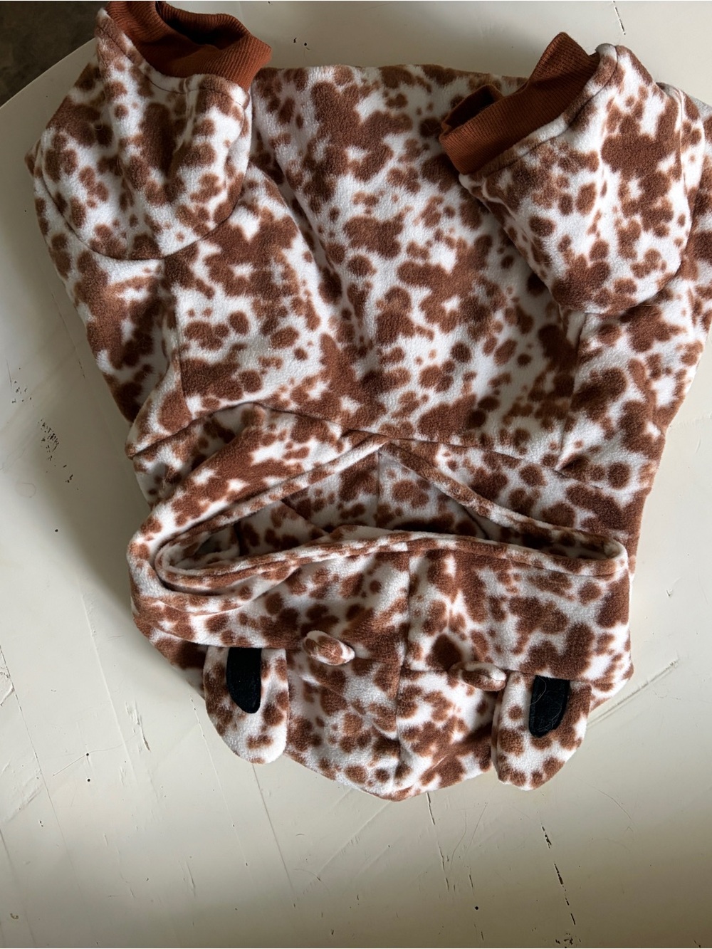 NWOT Dog Old Navy Cow Halloween costume